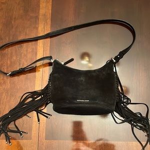Michael Kors Black Handbag with fringe